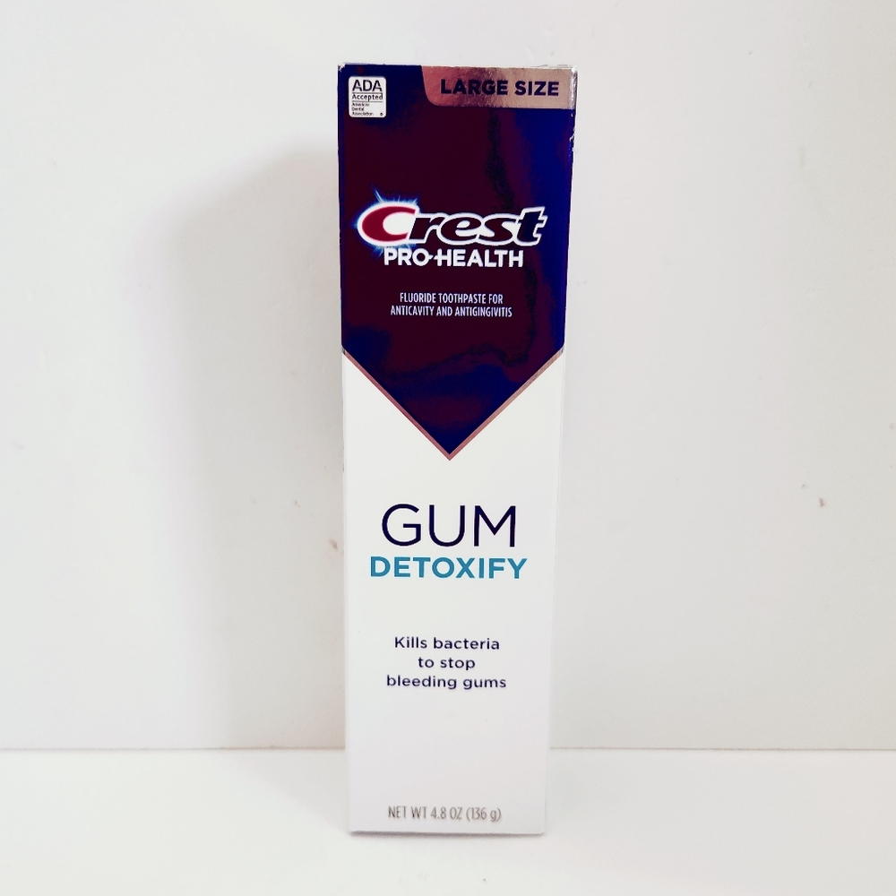 ⭐4/$15 Crest Pro-Health Gum Detoxify Toothpaste Deep Clean